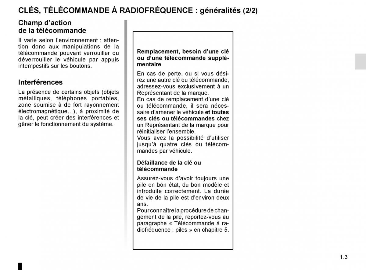 Dacia Sandero II 2 manuel du proprietaire / page 8