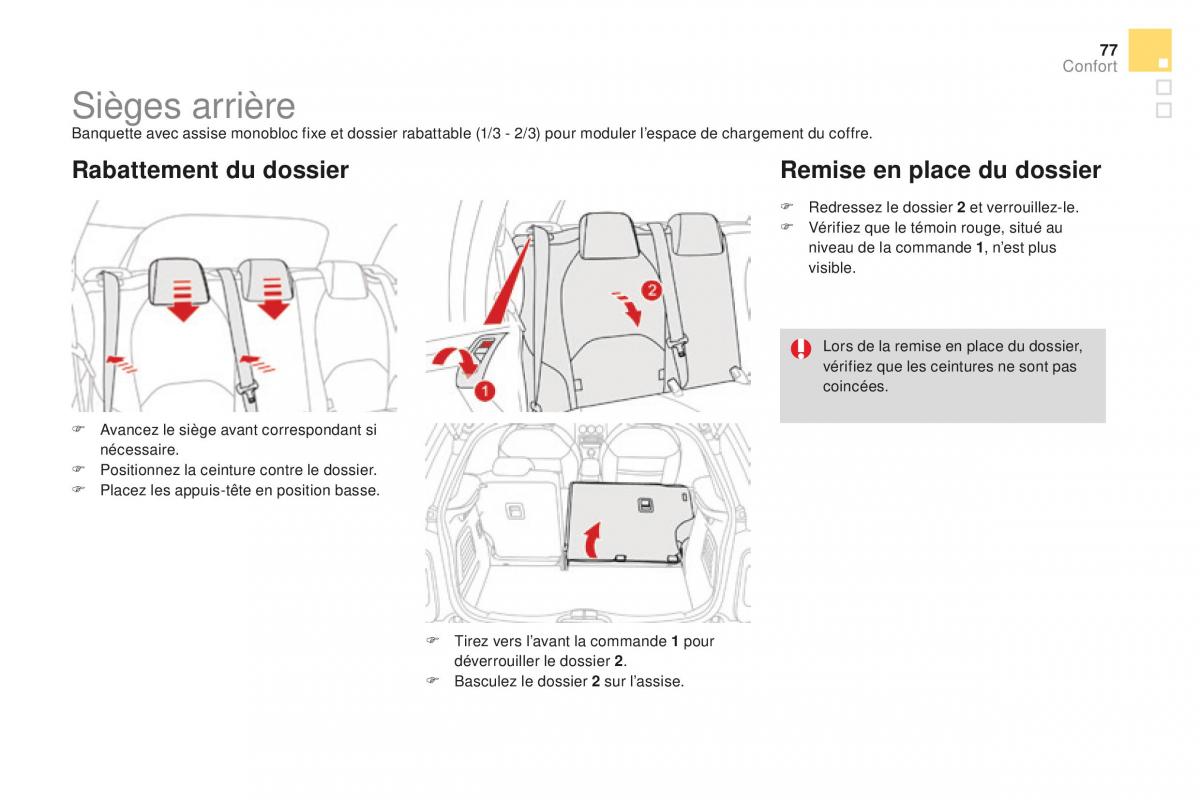 DS3 manuel du proprietaire / page 79