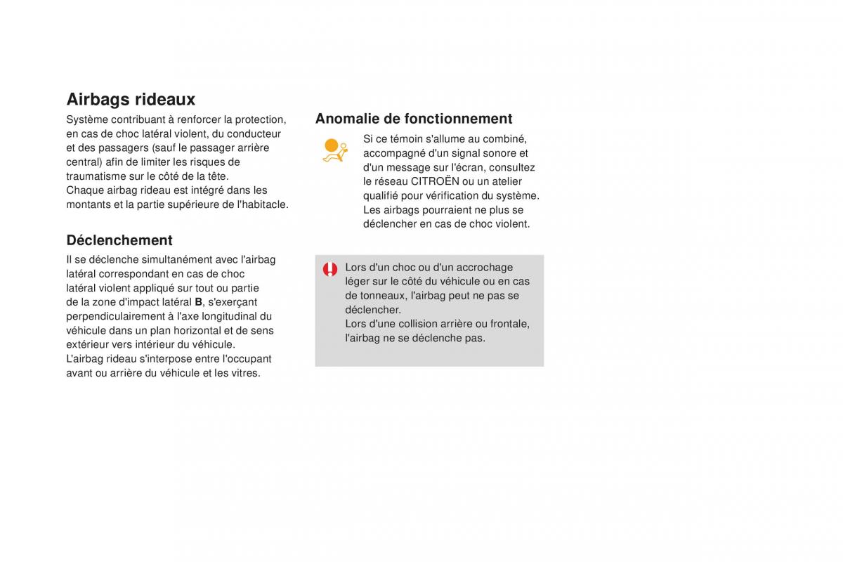 DS3 manuel du proprietaire / page 170