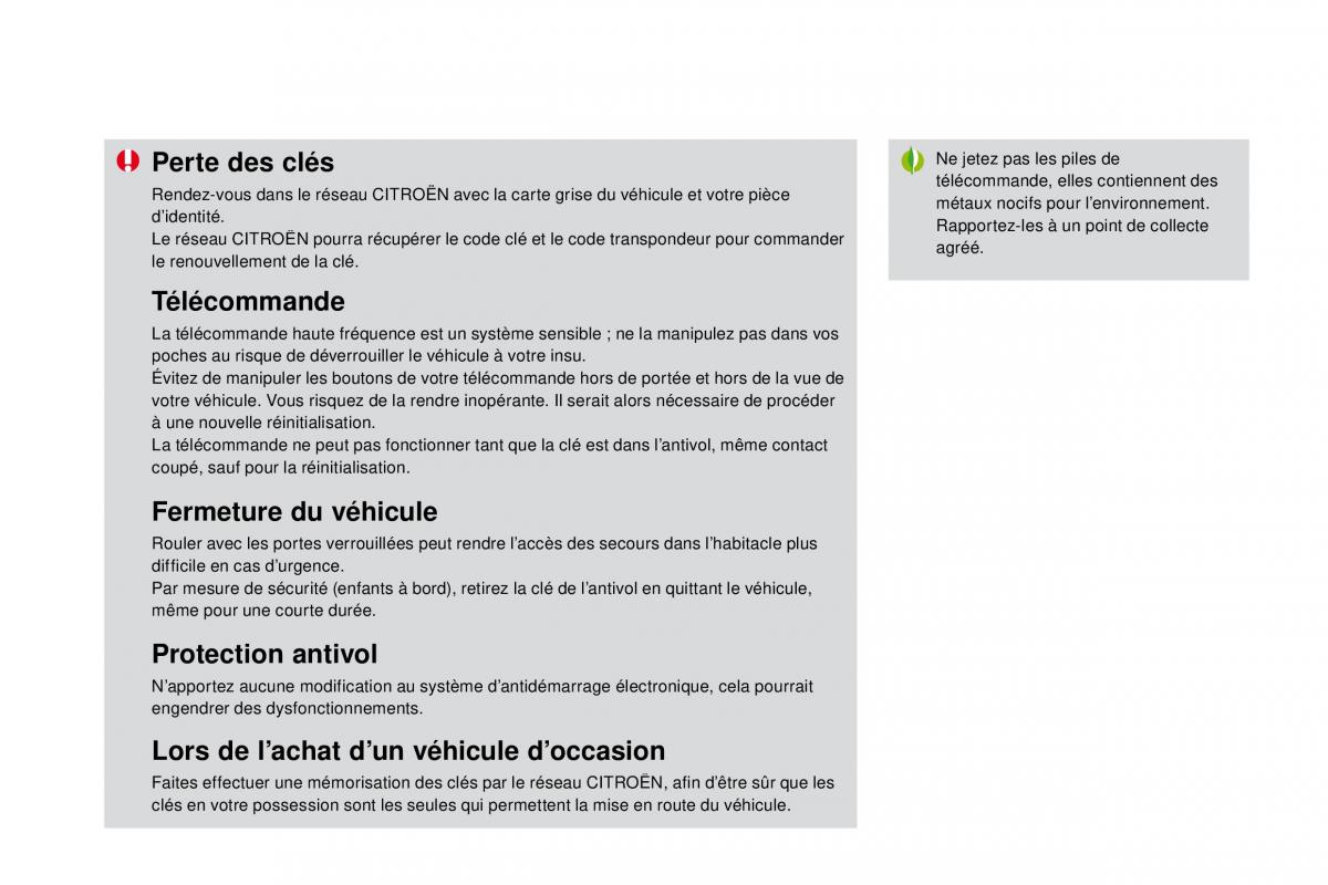 DS4 manuel du proprietaire / page 93
