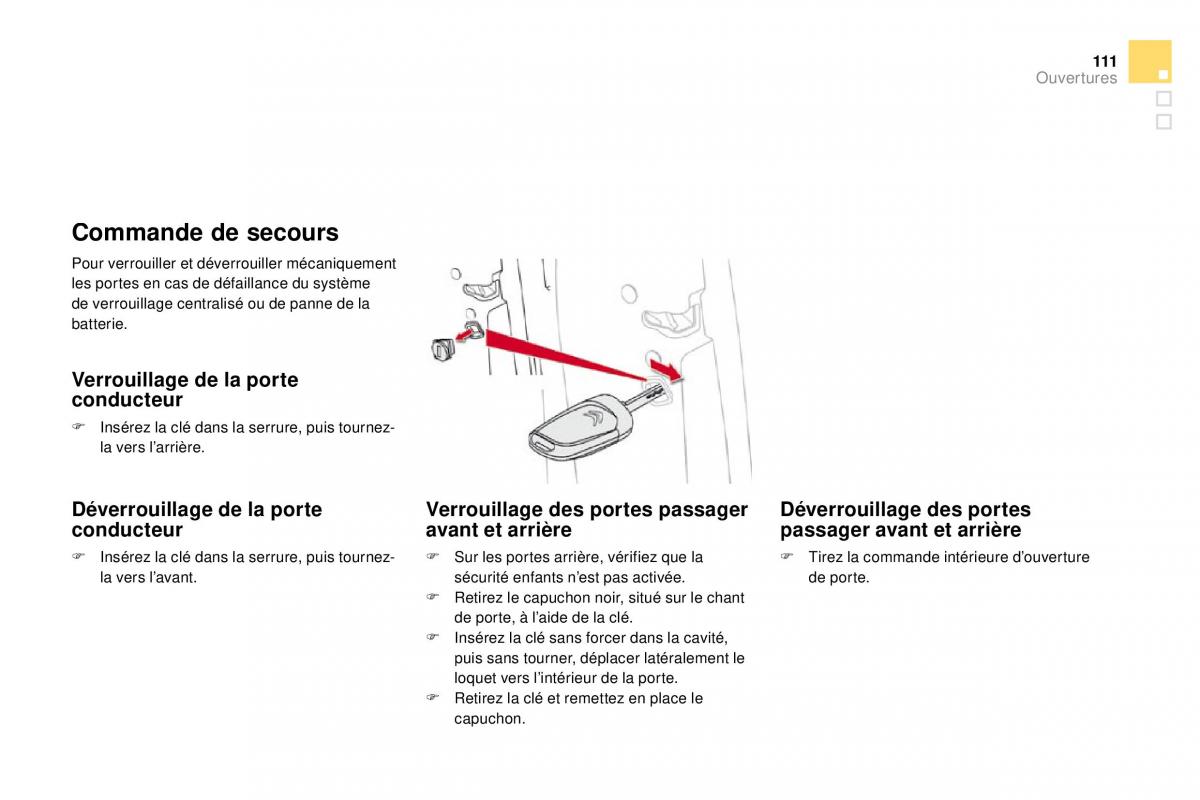 DS4 manuel du proprietaire / page 100