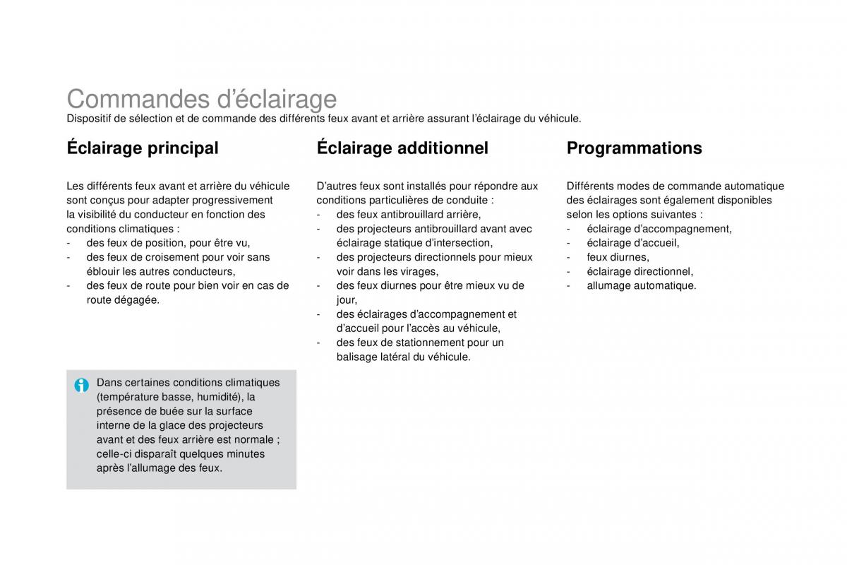 DS4 manuel du proprietaire / page 107