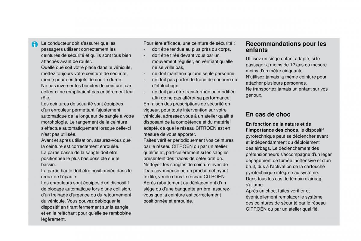 DS4 manuel du proprietaire / page 160