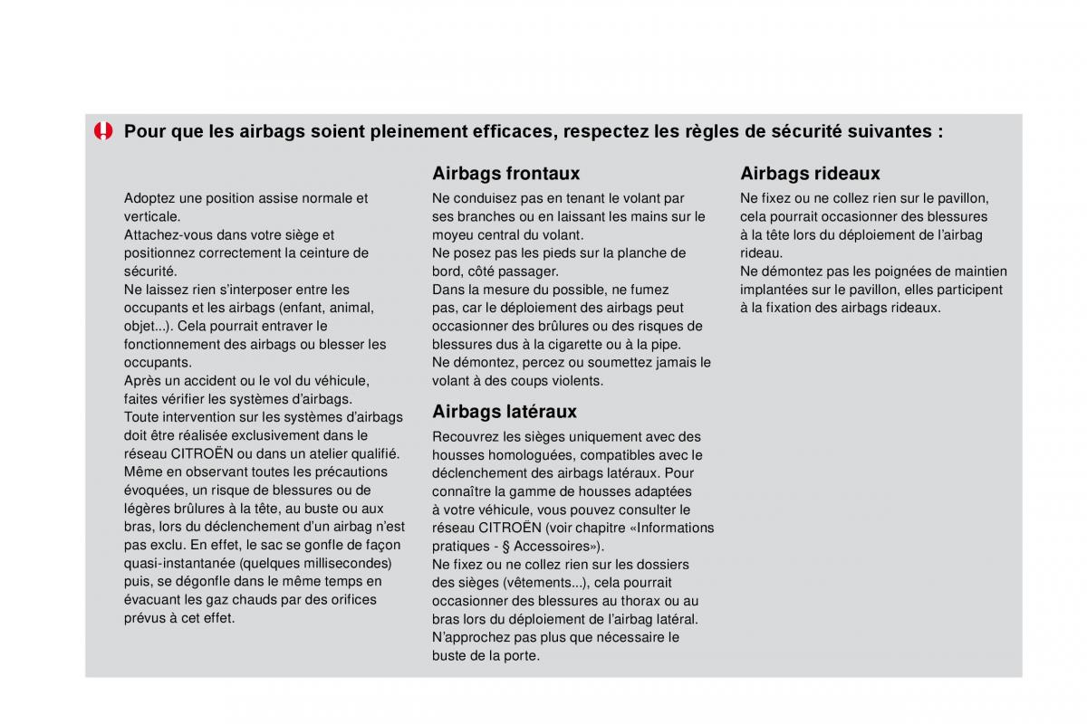 DS4 manuel du proprietaire / page 168