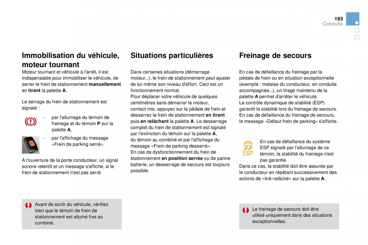 DS4 manuel du proprietaire / page 172