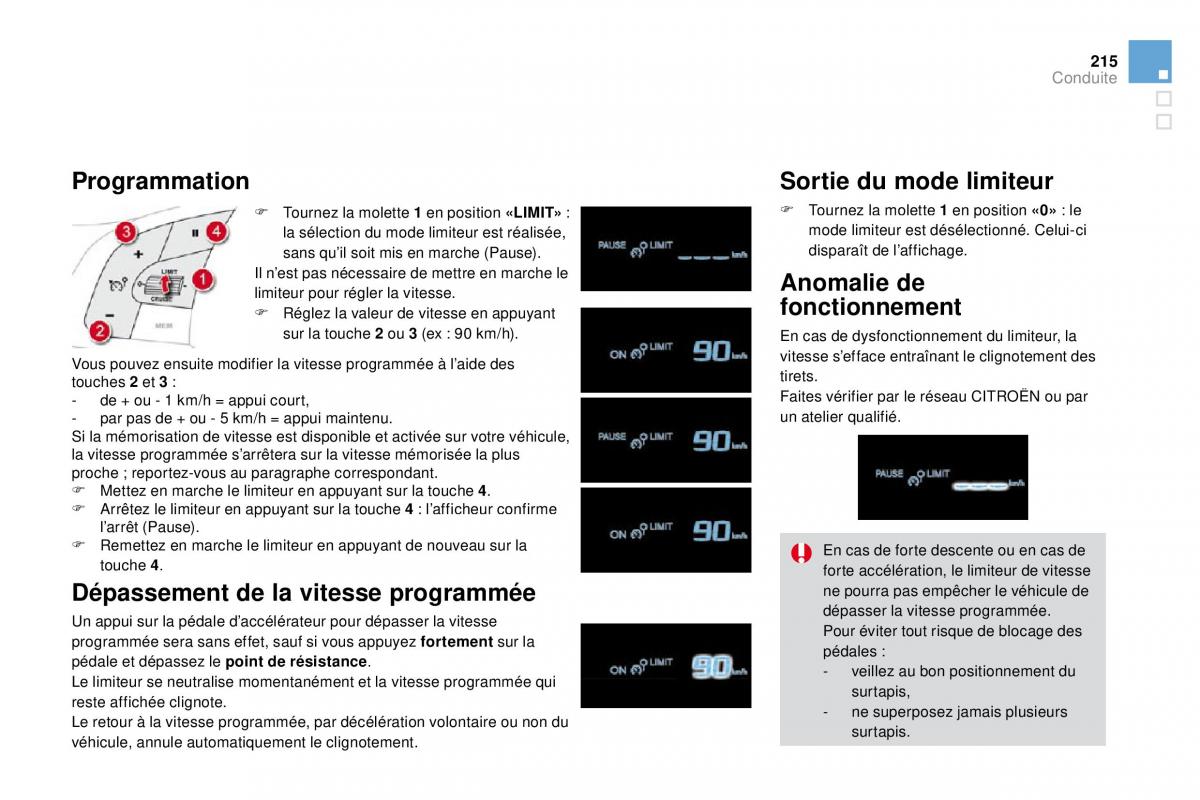 DS4 manuel du proprietaire / page 194