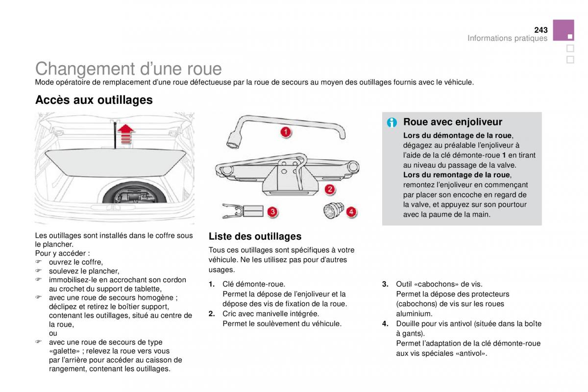 DS4 manuel du proprietaire / page 217