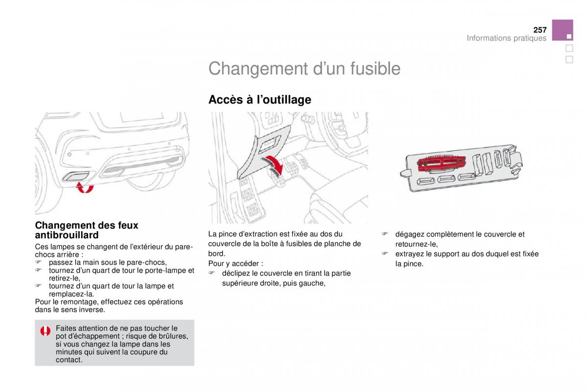 DS4 manuel du proprietaire / page 233