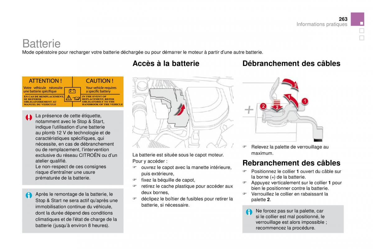DS4 manuel du proprietaire / page 239