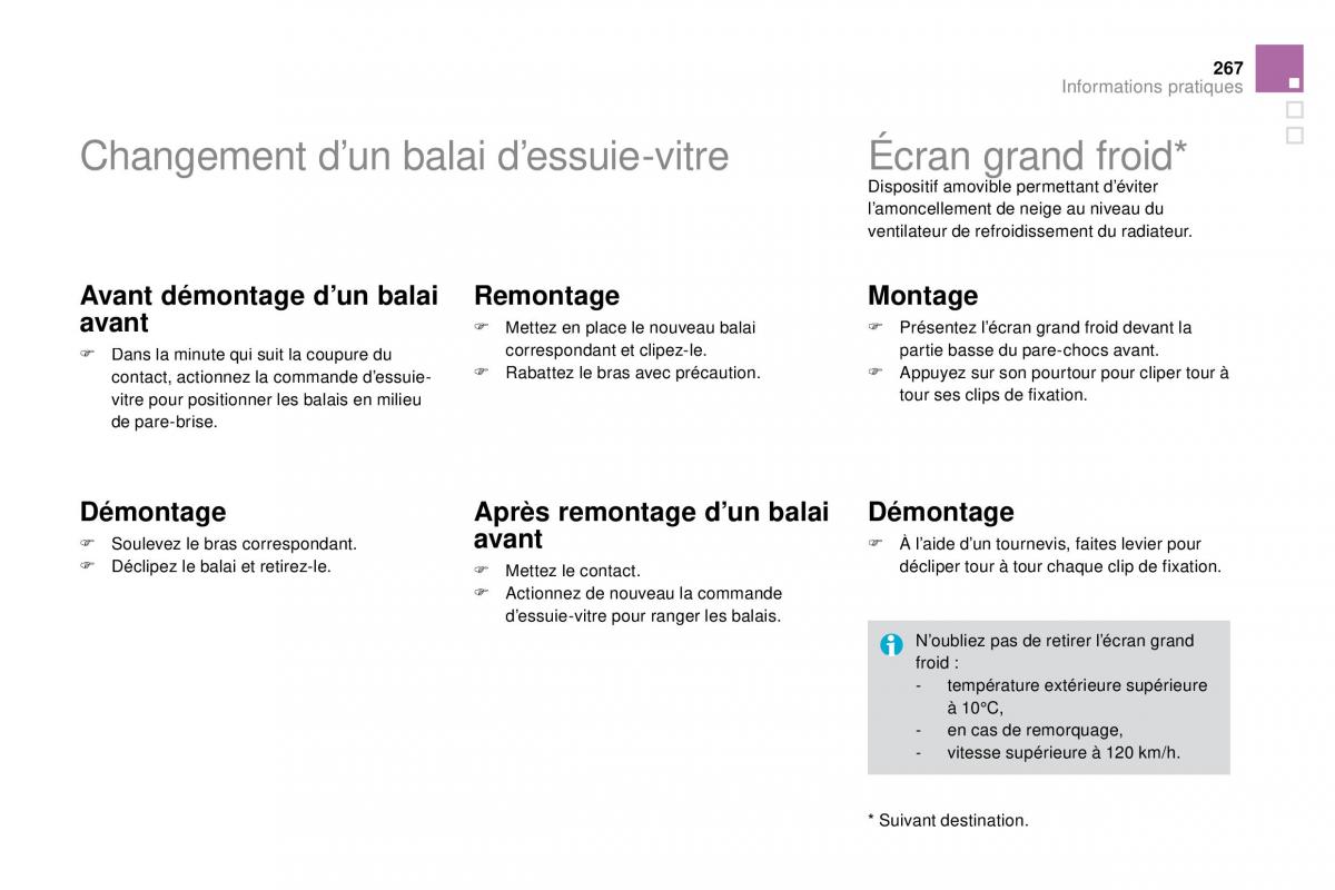 DS4 manuel du proprietaire / page 244