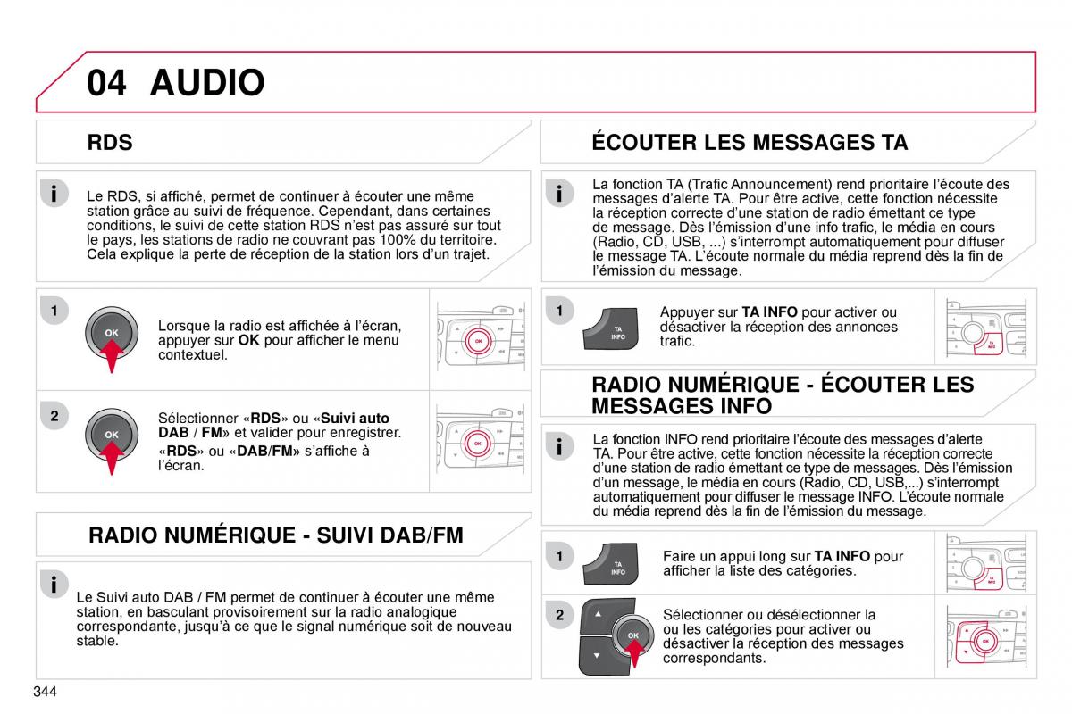 DS4 manuel du proprietaire / page 316