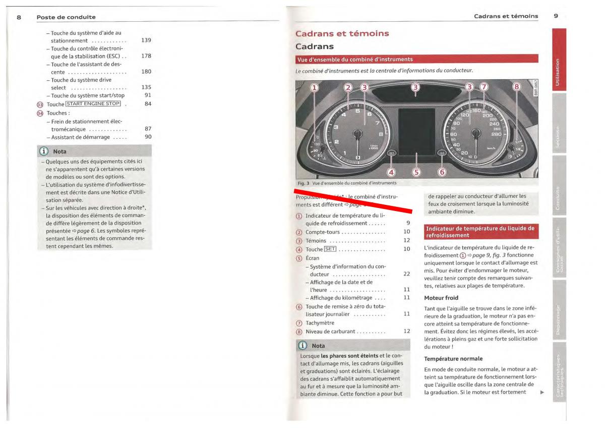 Audi Q5 SQ5 I 1 manuel du proprietaire / page 5