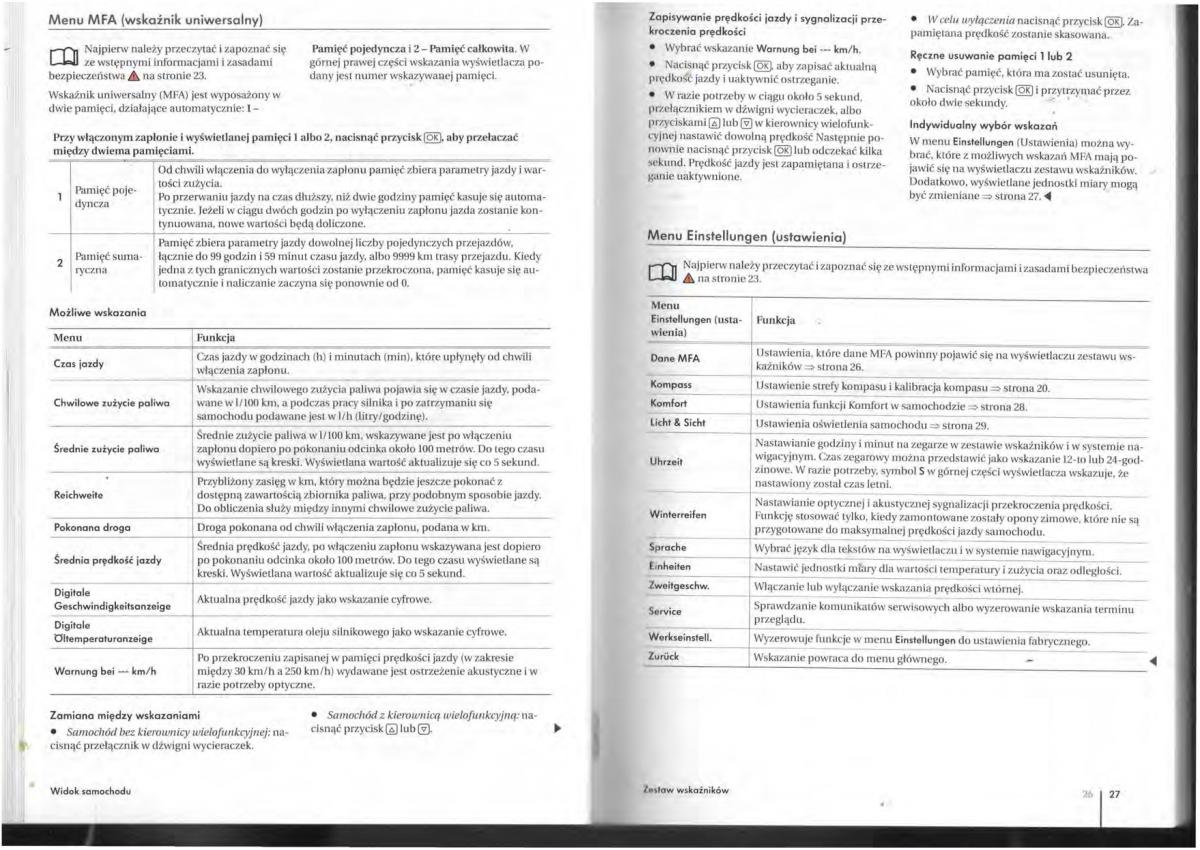 VW Tiguan I 1 instrukcja obslugi / page 15