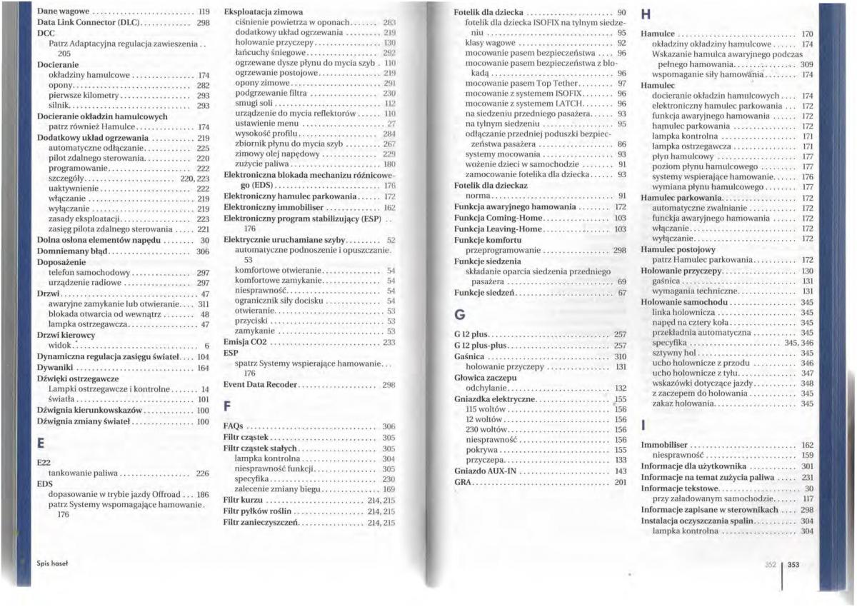 VW Tiguan I 1 instrukcja obslugi / page 178