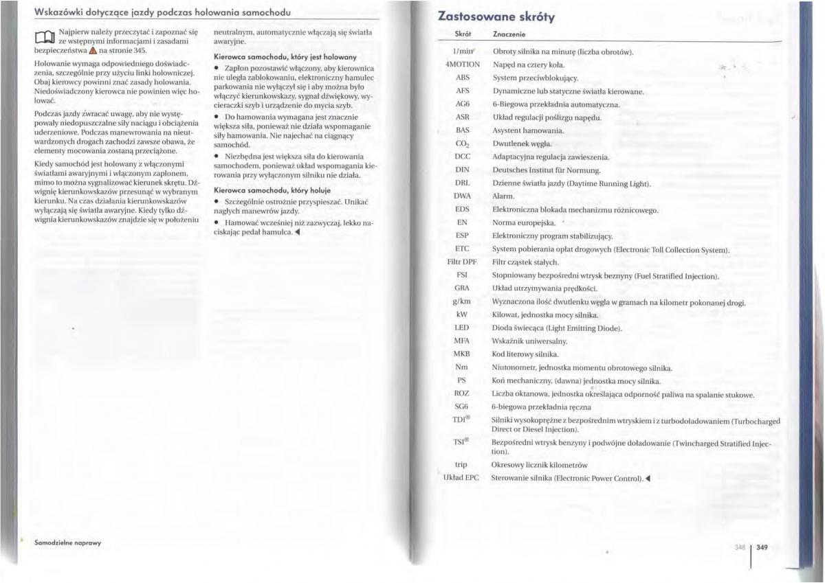 VW Tiguan I 1 instrukcja obslugi / page 176