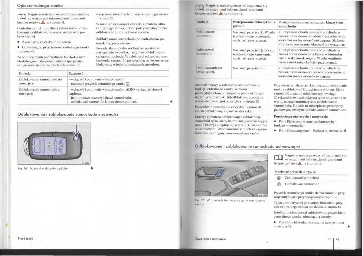 VW Tiguan I 1 instrukcja obslugi page 23 pdf