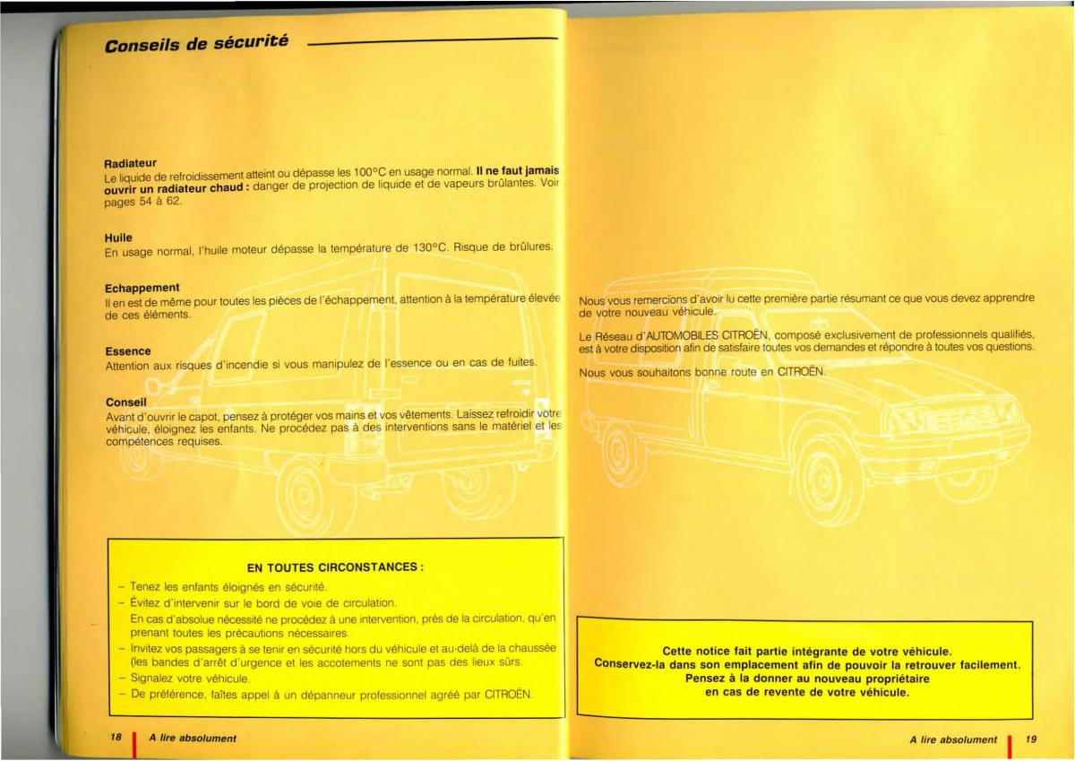 Citroen C15 manuel du proprietaire / page 11