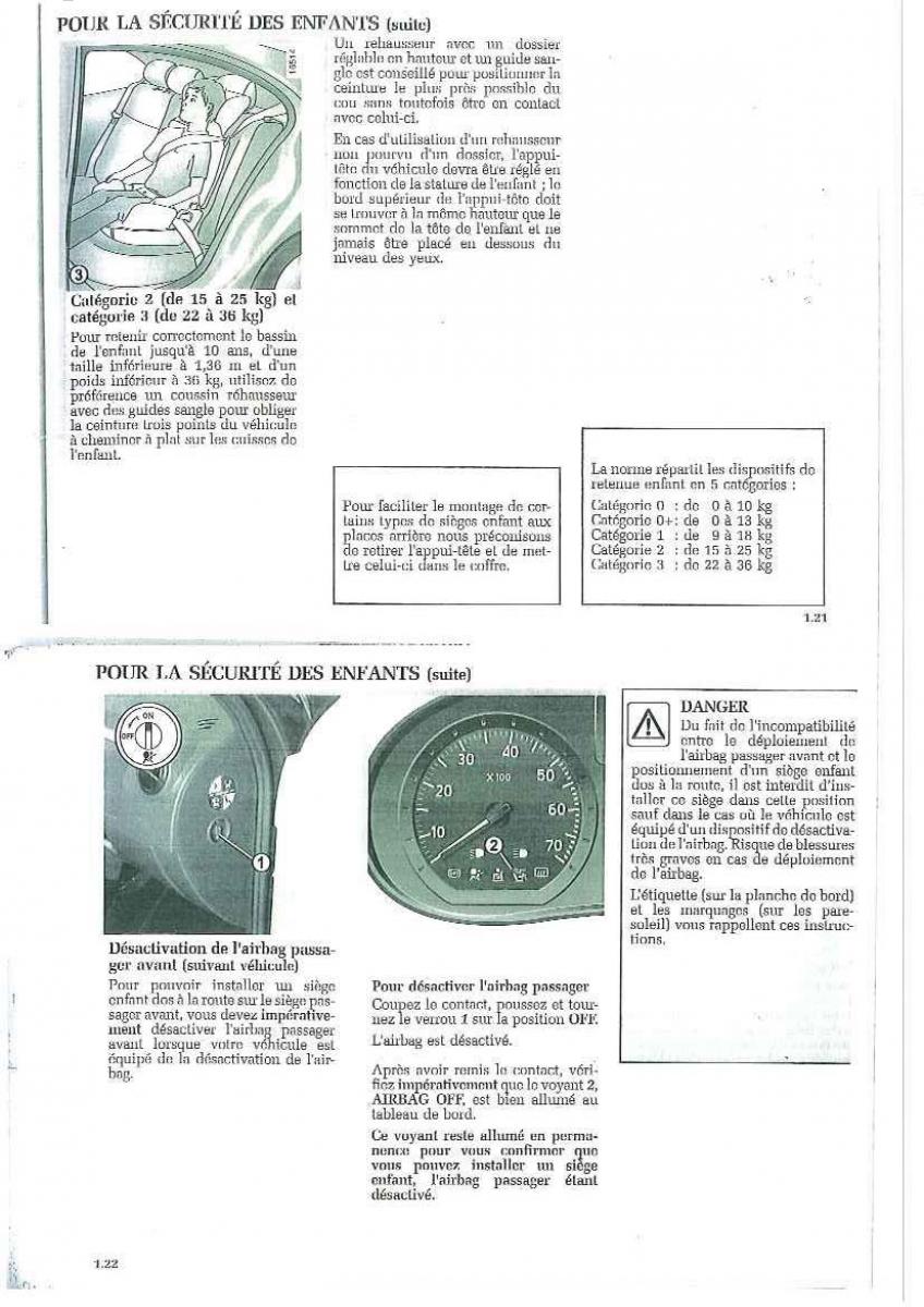 Dacia Logan I 1 manuel du proprietaire / page 17