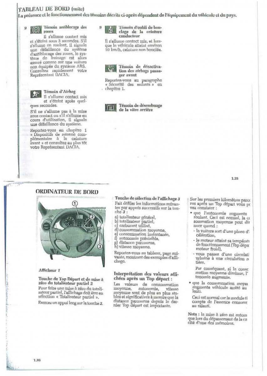 Dacia Logan I 1 manuel du proprietaire / page 24
