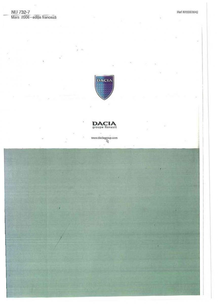 Dacia Logan I 1 manuel du proprietaire / page 77
