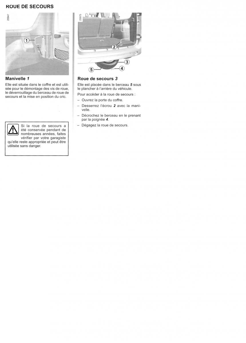 manual dacia logan i 1 mcv manuel du proprietaire / page 88