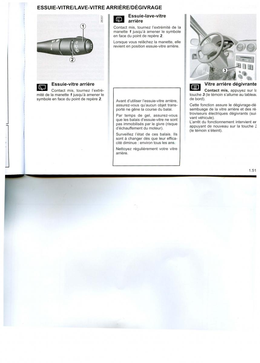 manual dacia logan i 1 mcv manuel du proprietaire / page 44