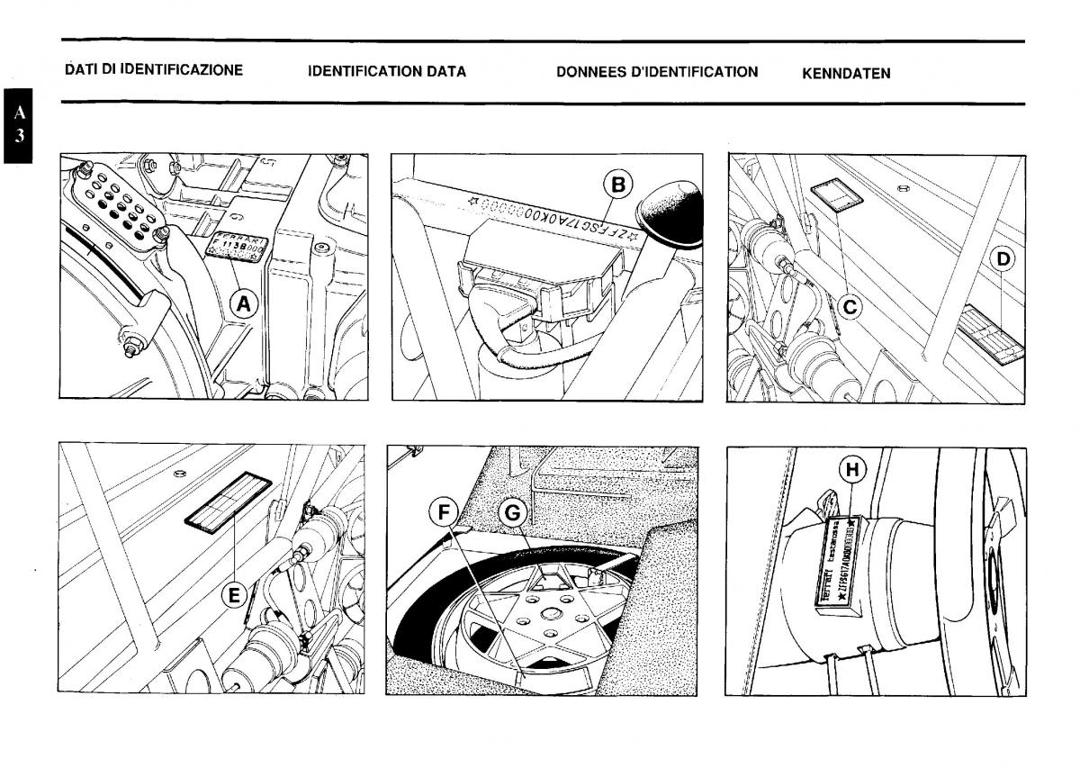 manual  Ferrari Testarossa manuel du proprietaire / page 7