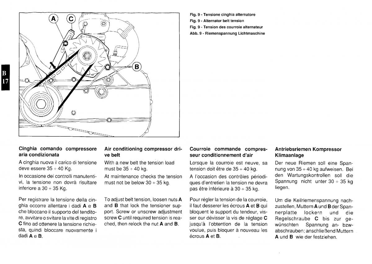 Ferrari Testarossa manuel du proprietaire / page 30