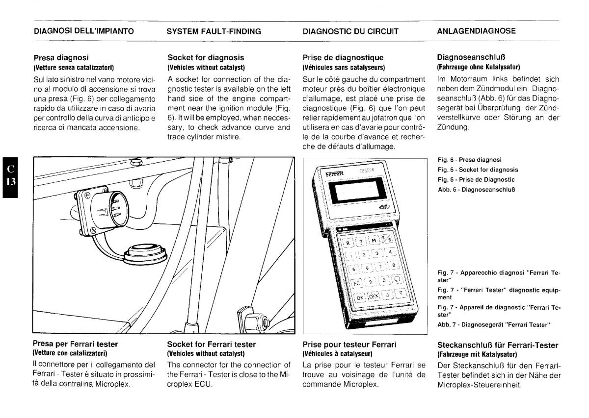 Ferrari Testarossa manuel du proprietaire / page 44