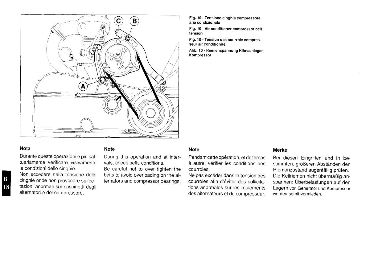 Ferrari Testarossa manuel du proprietaire / page 31