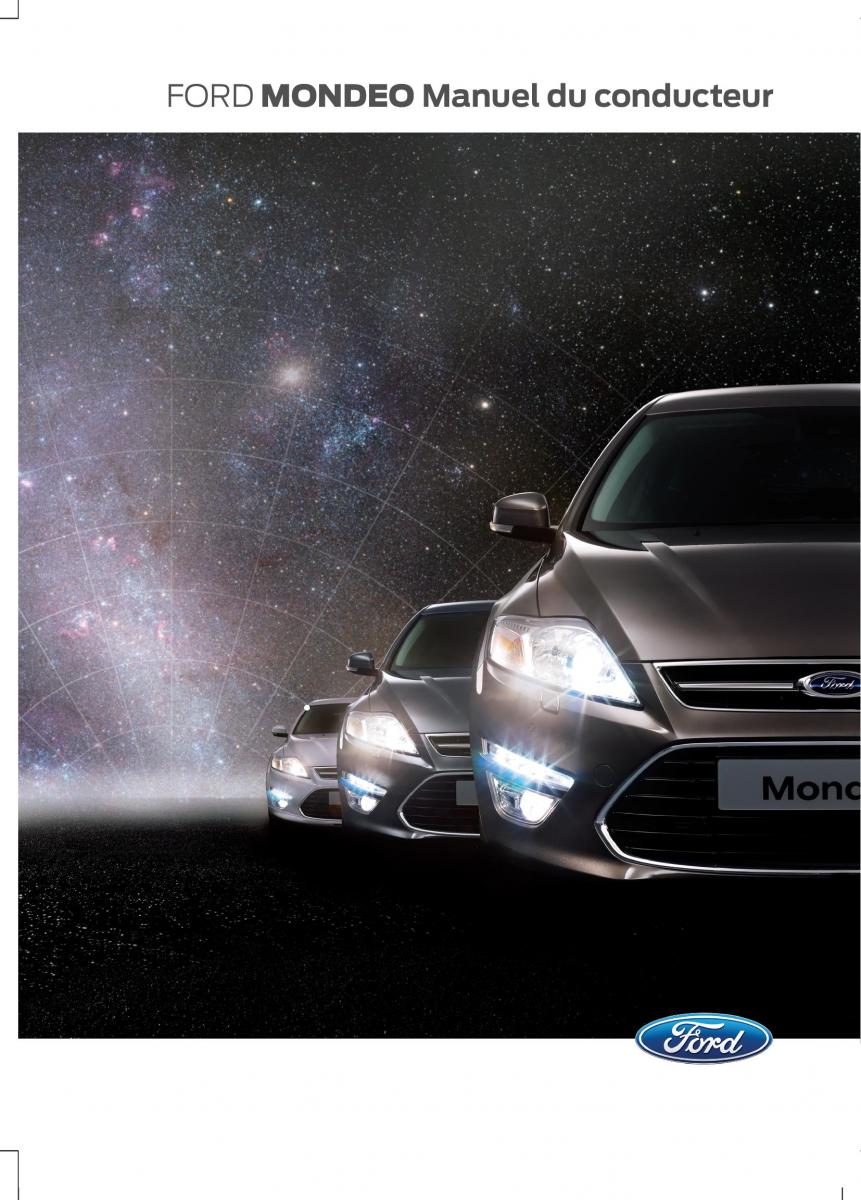 Ford Mondeo MKIV MK4 manuel du proprietaire / page 1