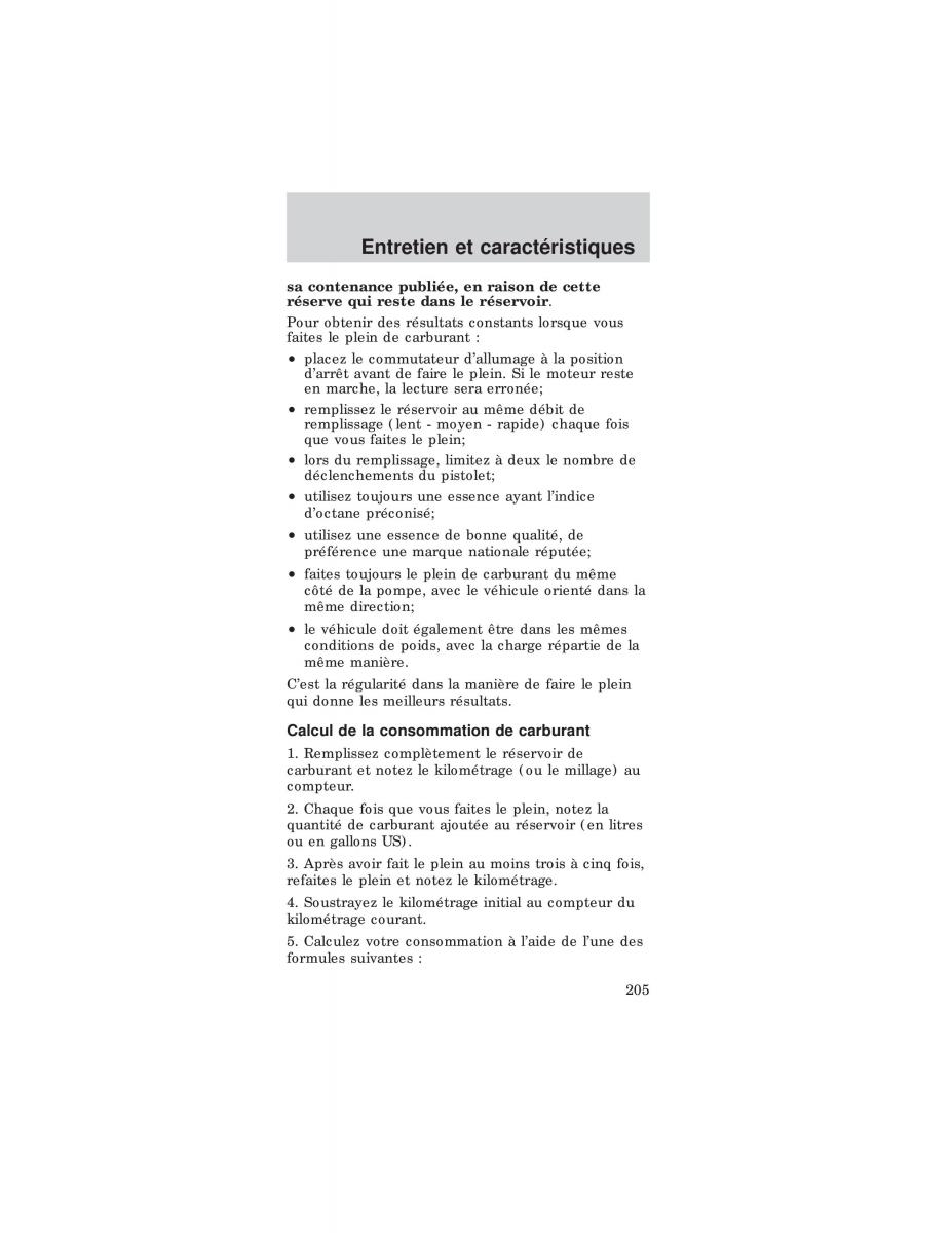 Ford Mustang IV 4 manuel du proprietaire / page 205