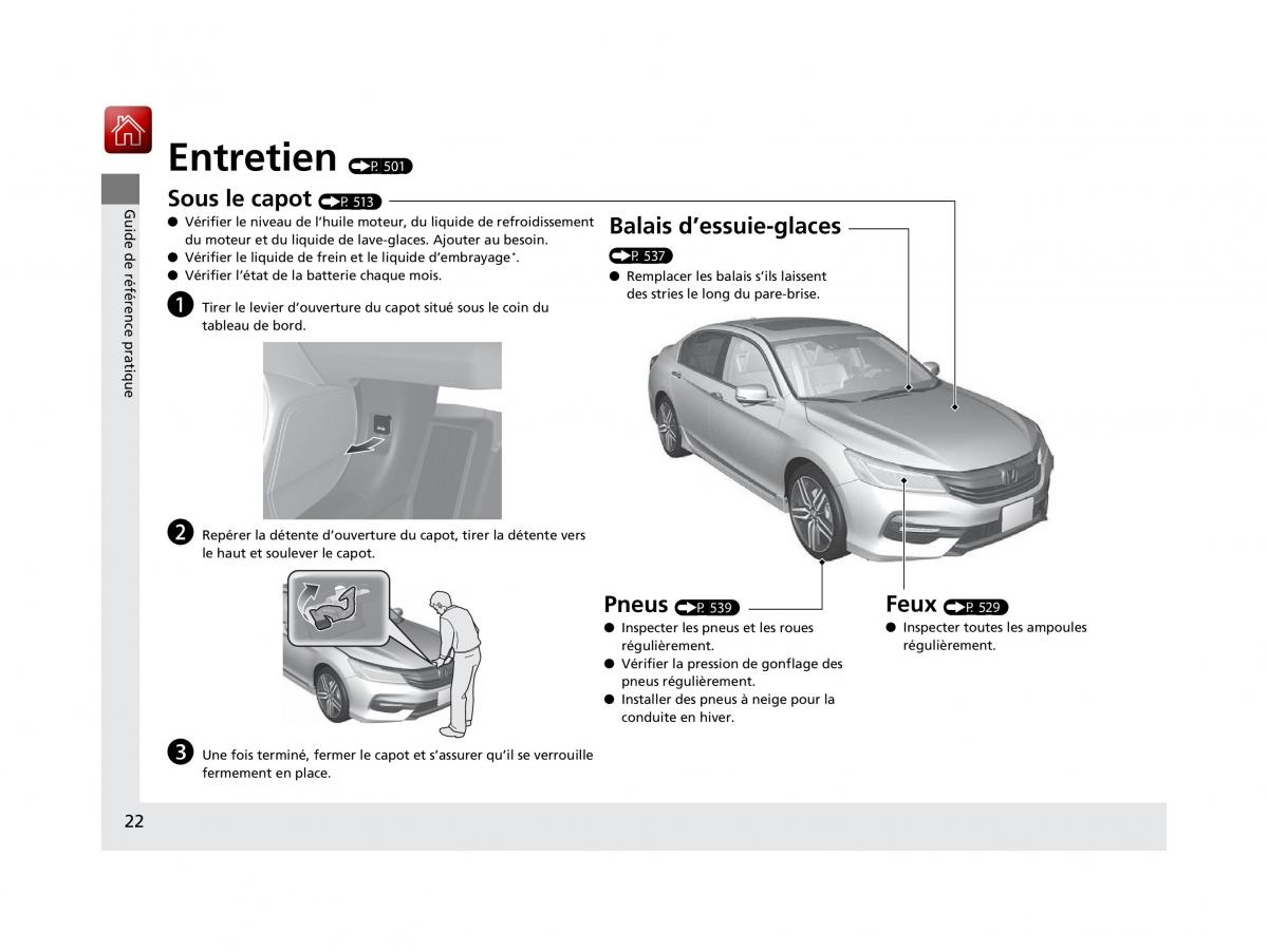 Honda Accord IX 9 manuel du proprietaire / page 23