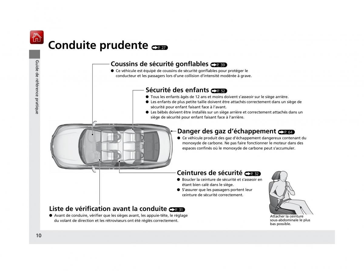 Honda Accord IX 9 manuel du proprietaire / page 11