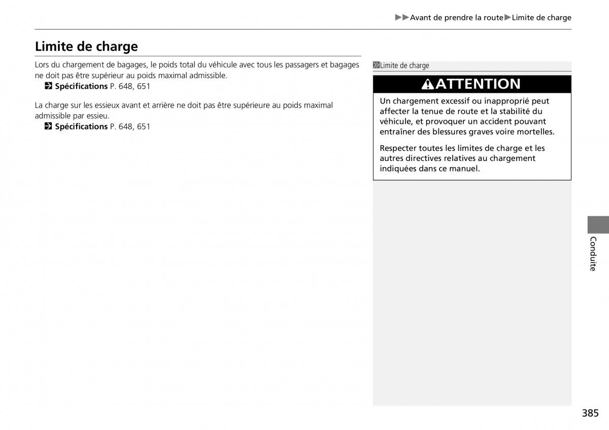 Honda CR V IV 4 manuel du proprietaire / page 386