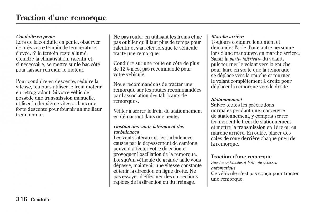 Honda Jazz II 2 manuel du proprietaire / page 321