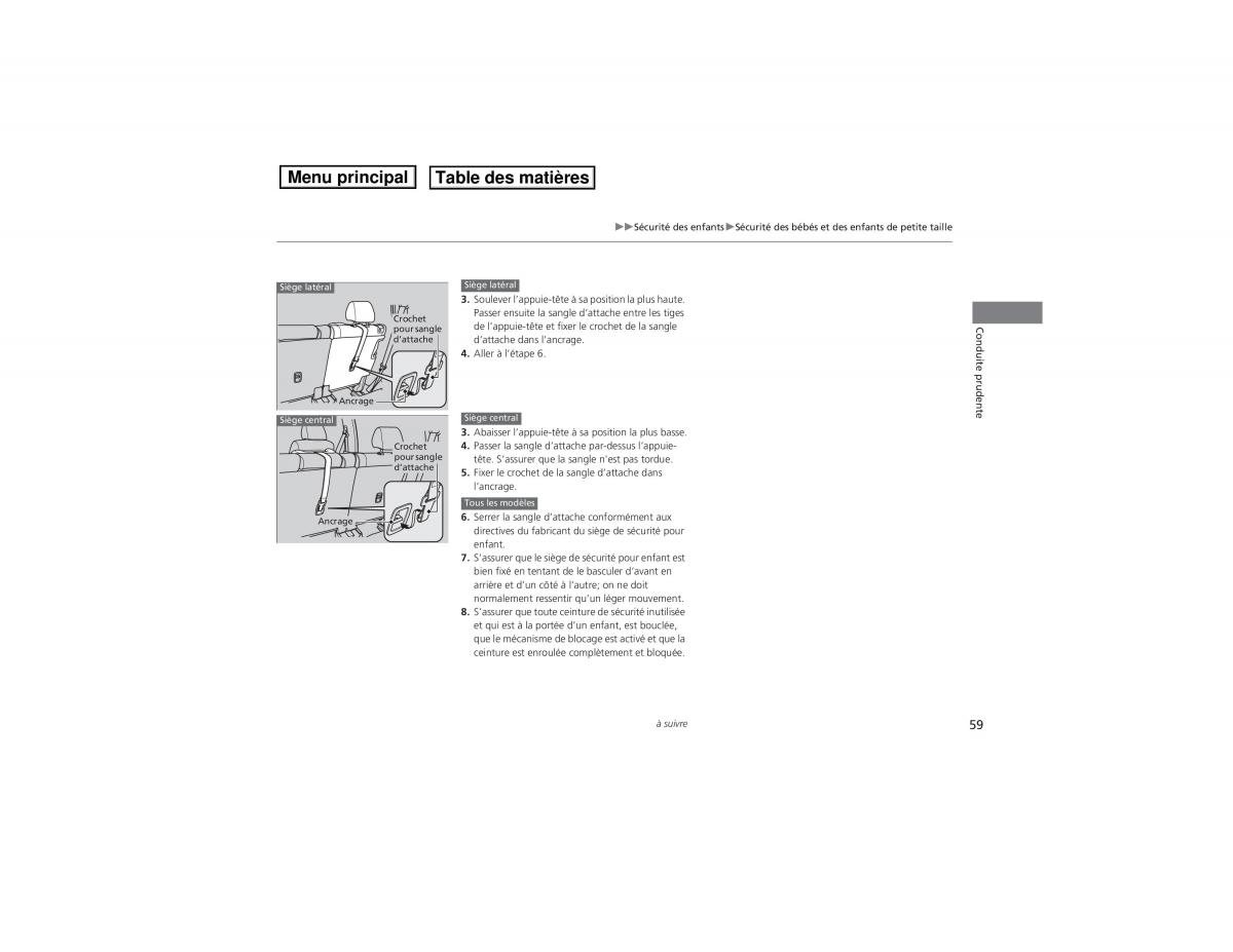 Honda Pilot II 2 FL manuel du proprietaire / page 60