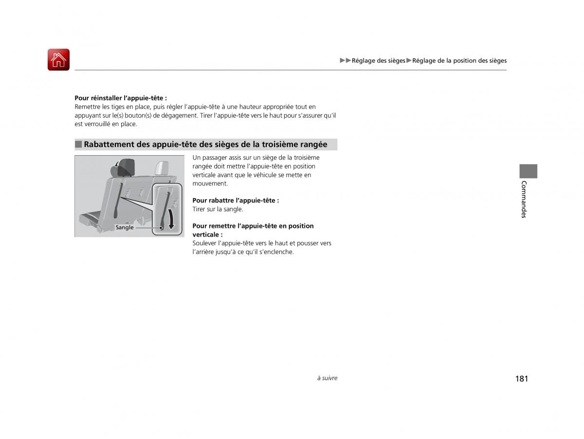 Honda Pilot III 3 manuel du proprietaire / page 182