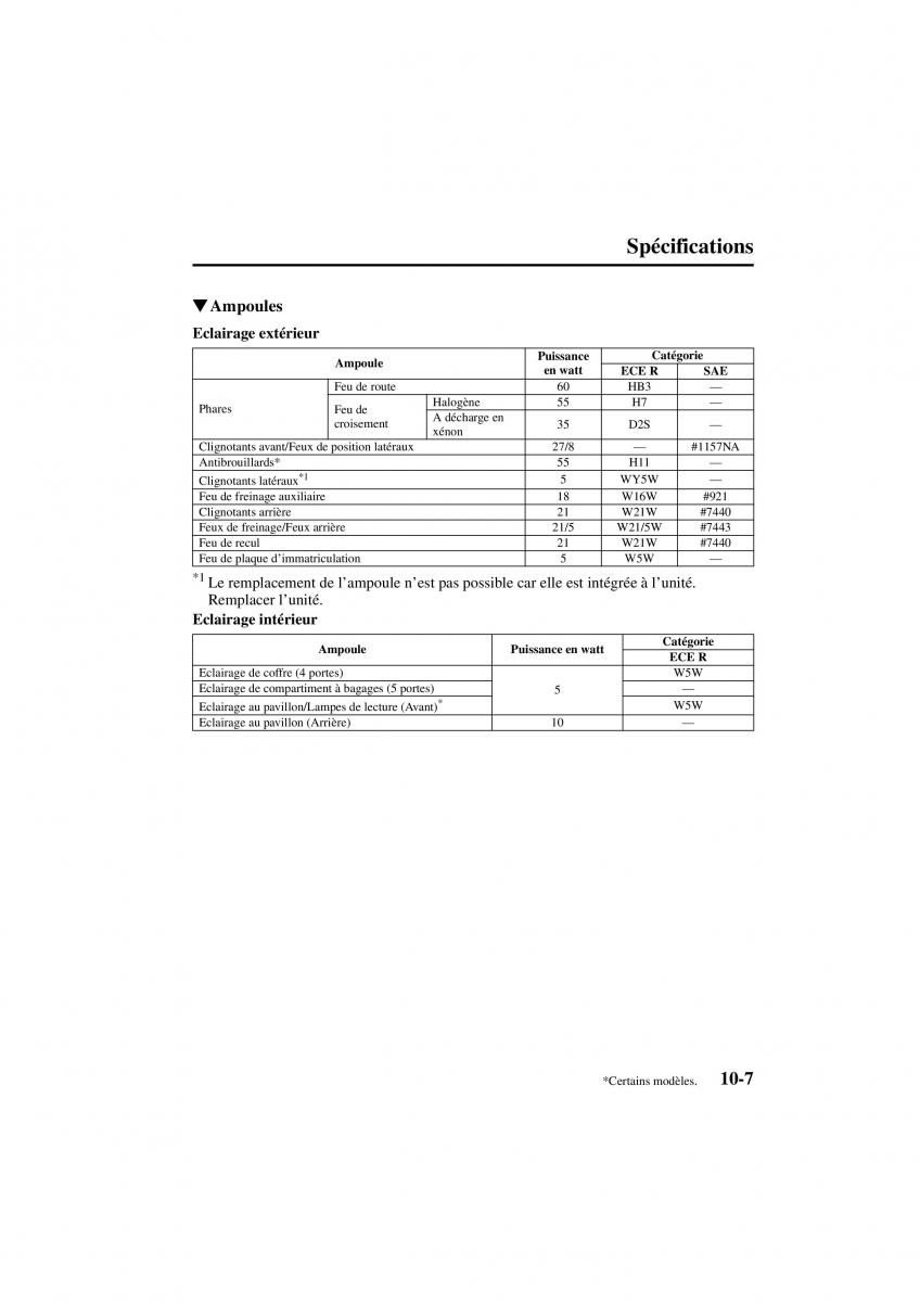 Mazda 3 I 1 manuel du proprietaire / page 349