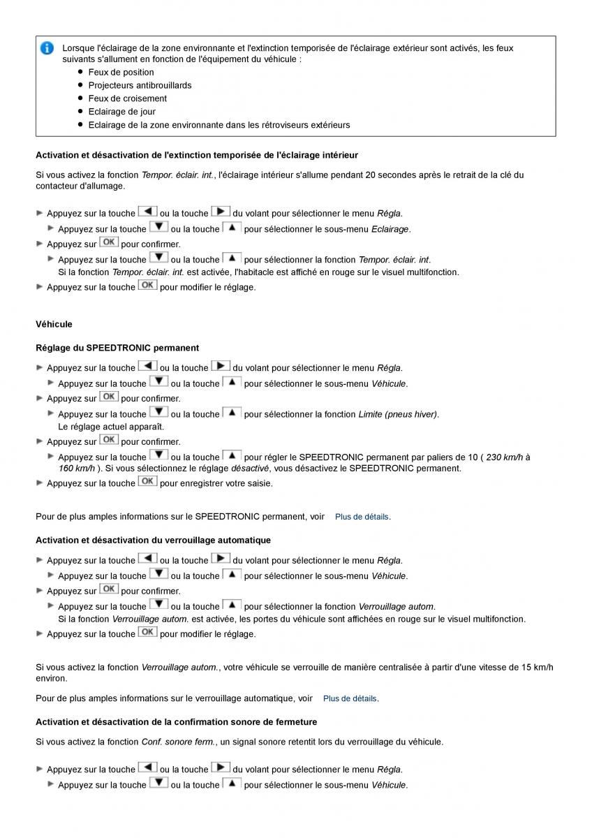 Mercedes Benz C class W204 manuel du proprietaire / page 244