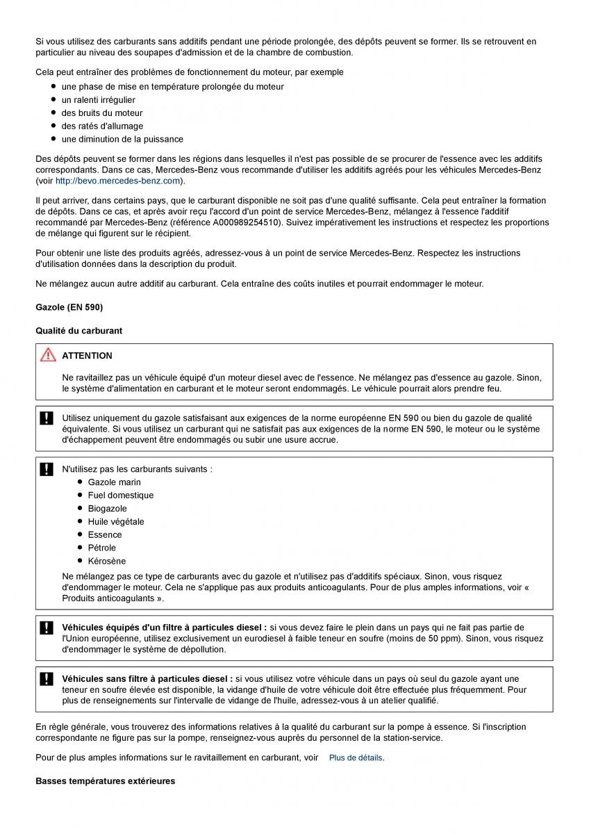 Mercedes Benz C class W204 manuel du proprietaire / page 395