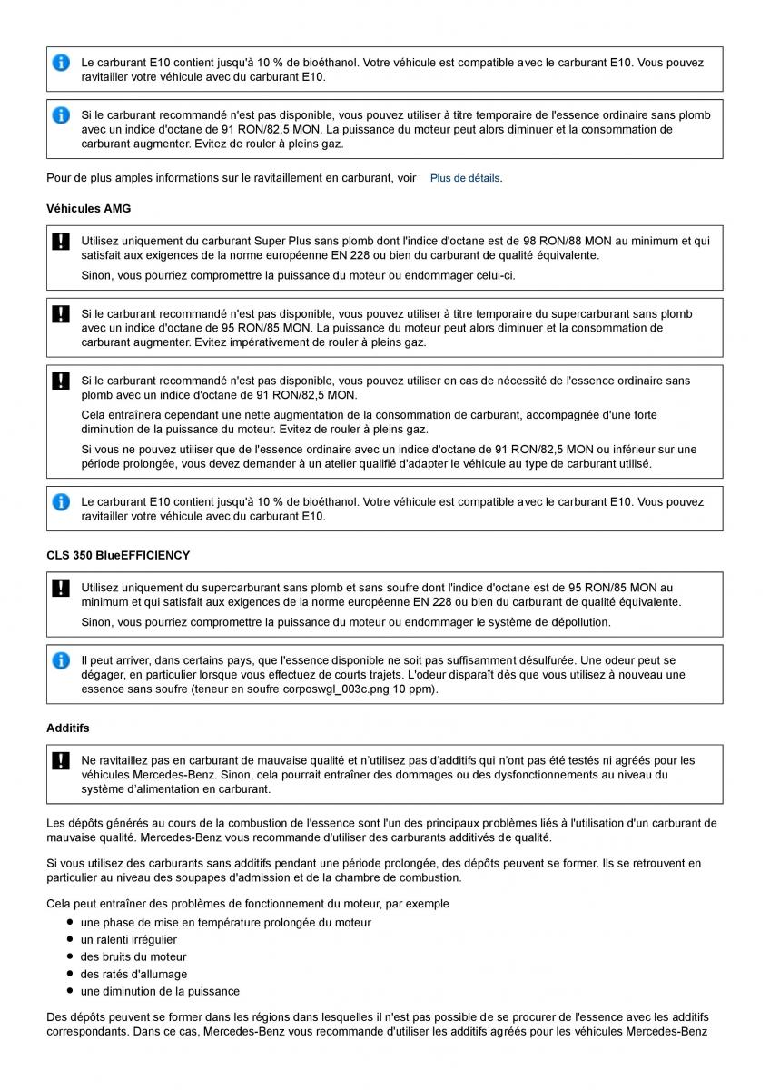 Mercedes Benz CLS class C218 manuel du proprietaire / page 371