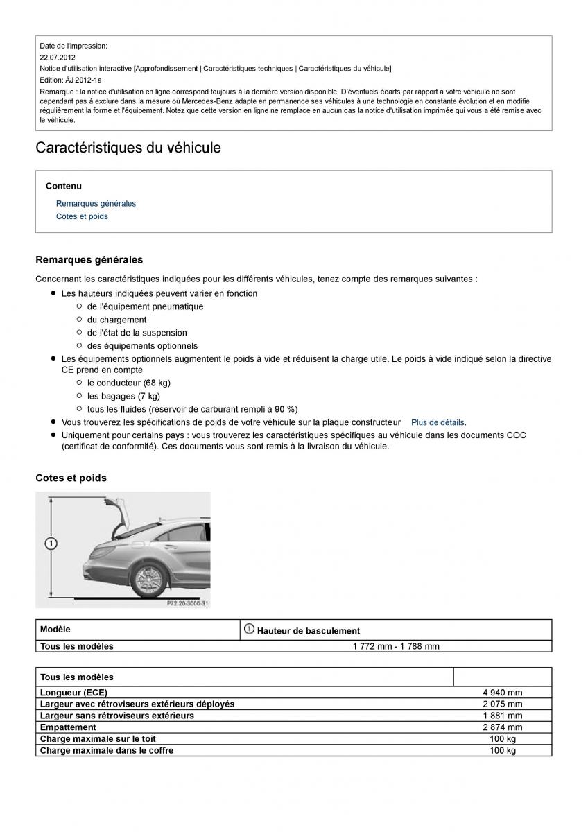 Mercedes Benz CLS class C218 manuel du proprietaire / page 377