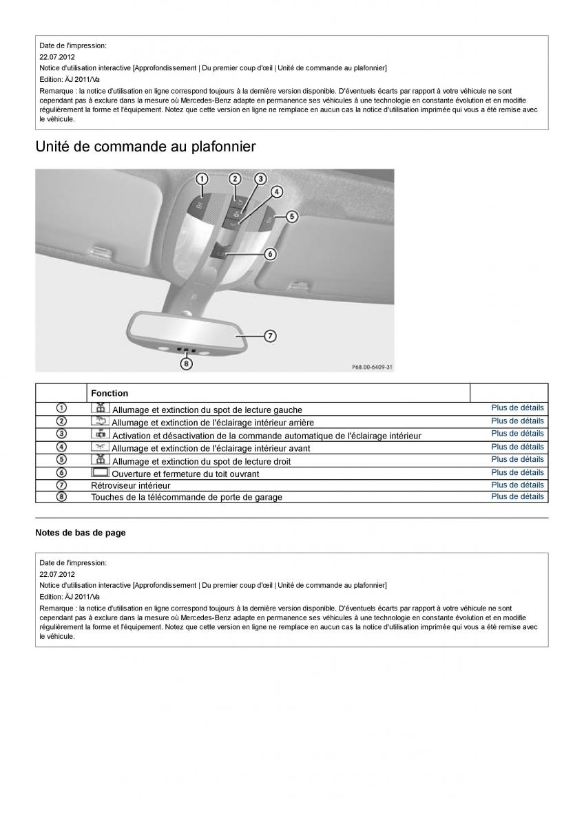 Mercedes Benz GL class X164 manuel du proprietaire / page 17