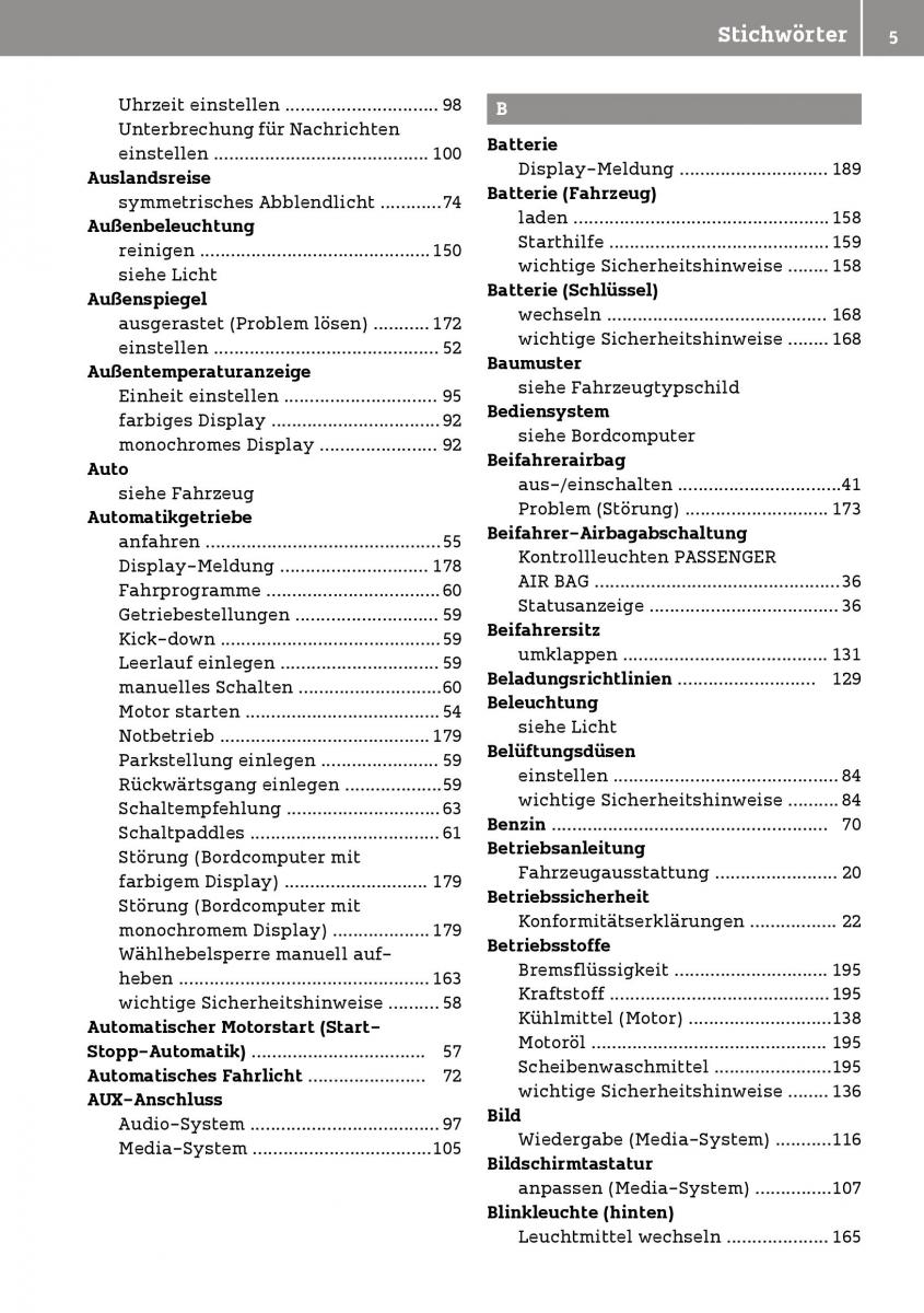 Smart Fortwo III 3 Handbuch / page 7