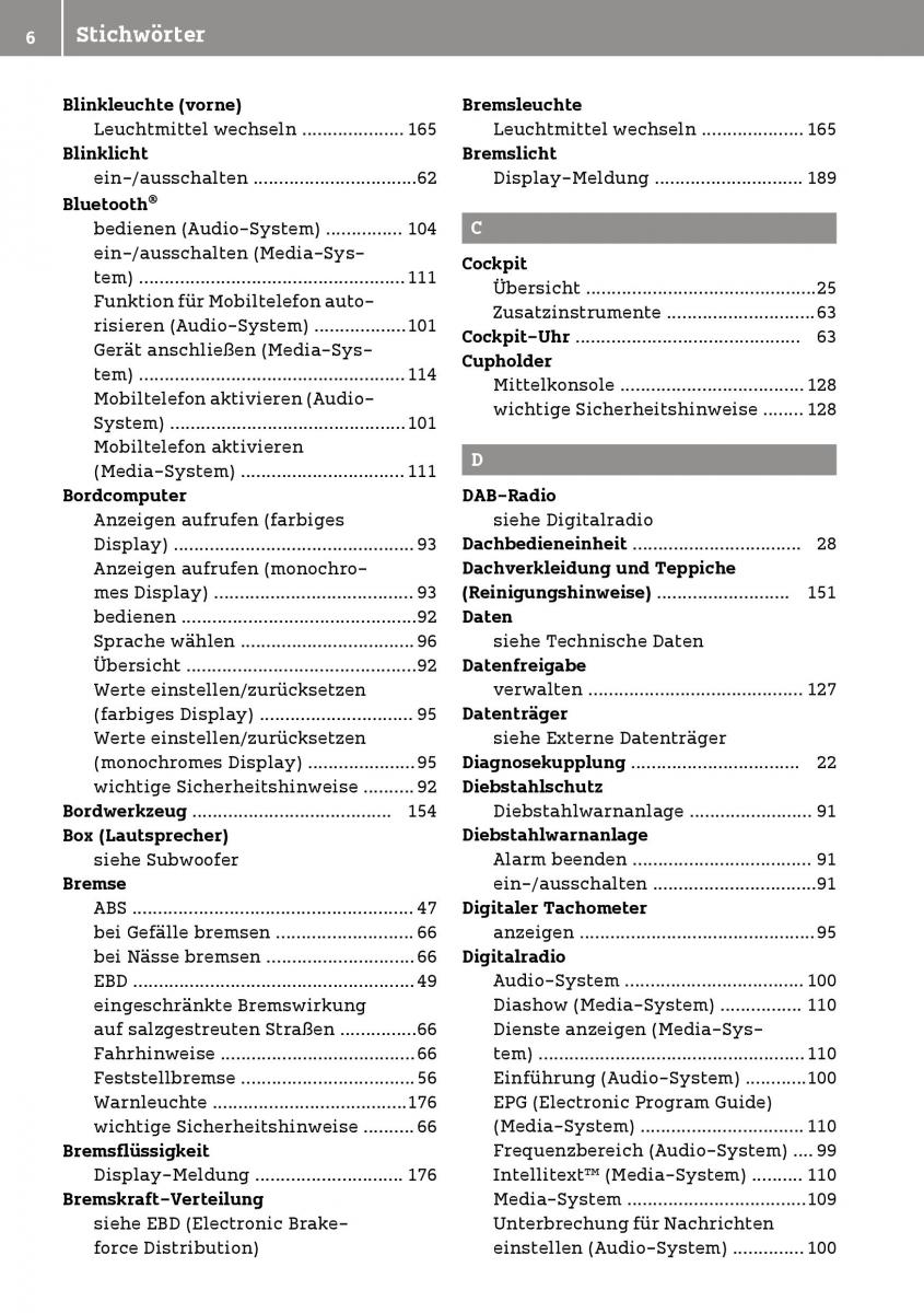 manual  Smart Fortwo III 3 Handbuch / page 8