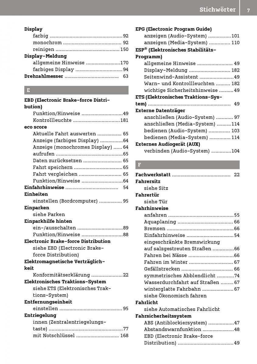 manual  Smart Fortwo III 3 Handbuch / page 9