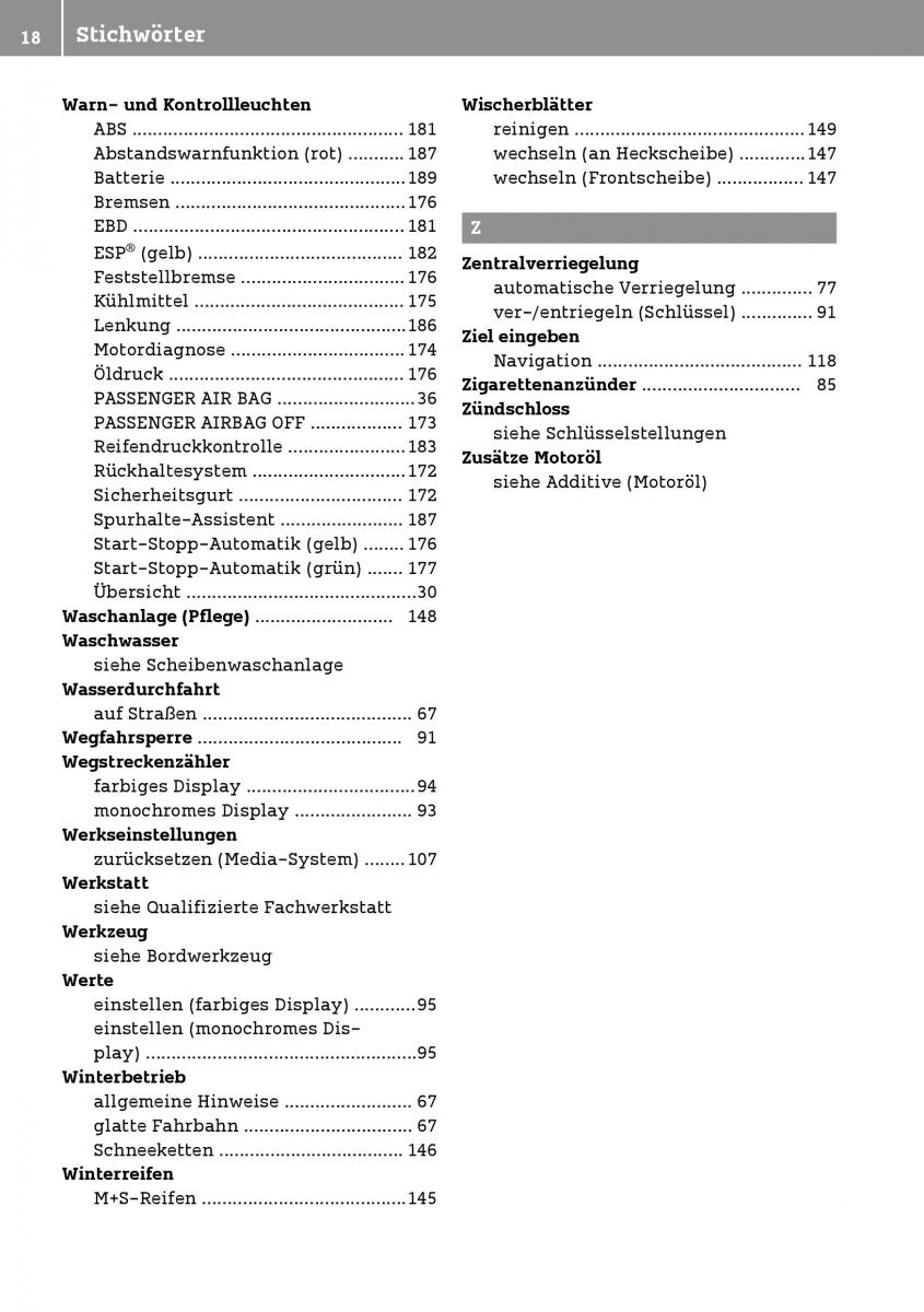 Smart Fortwo III 3 Handbuch / page 20