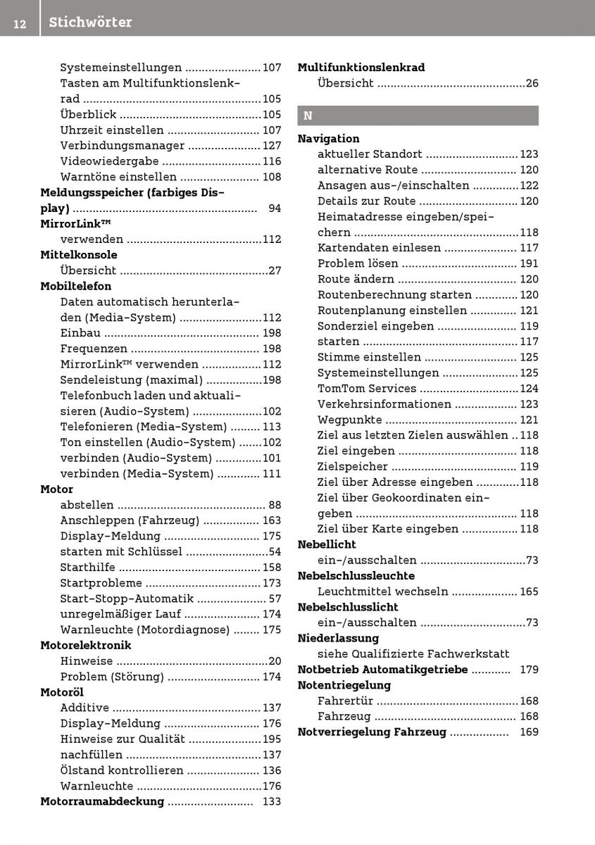Smart Fortwo III 3 Handbuch / page 14