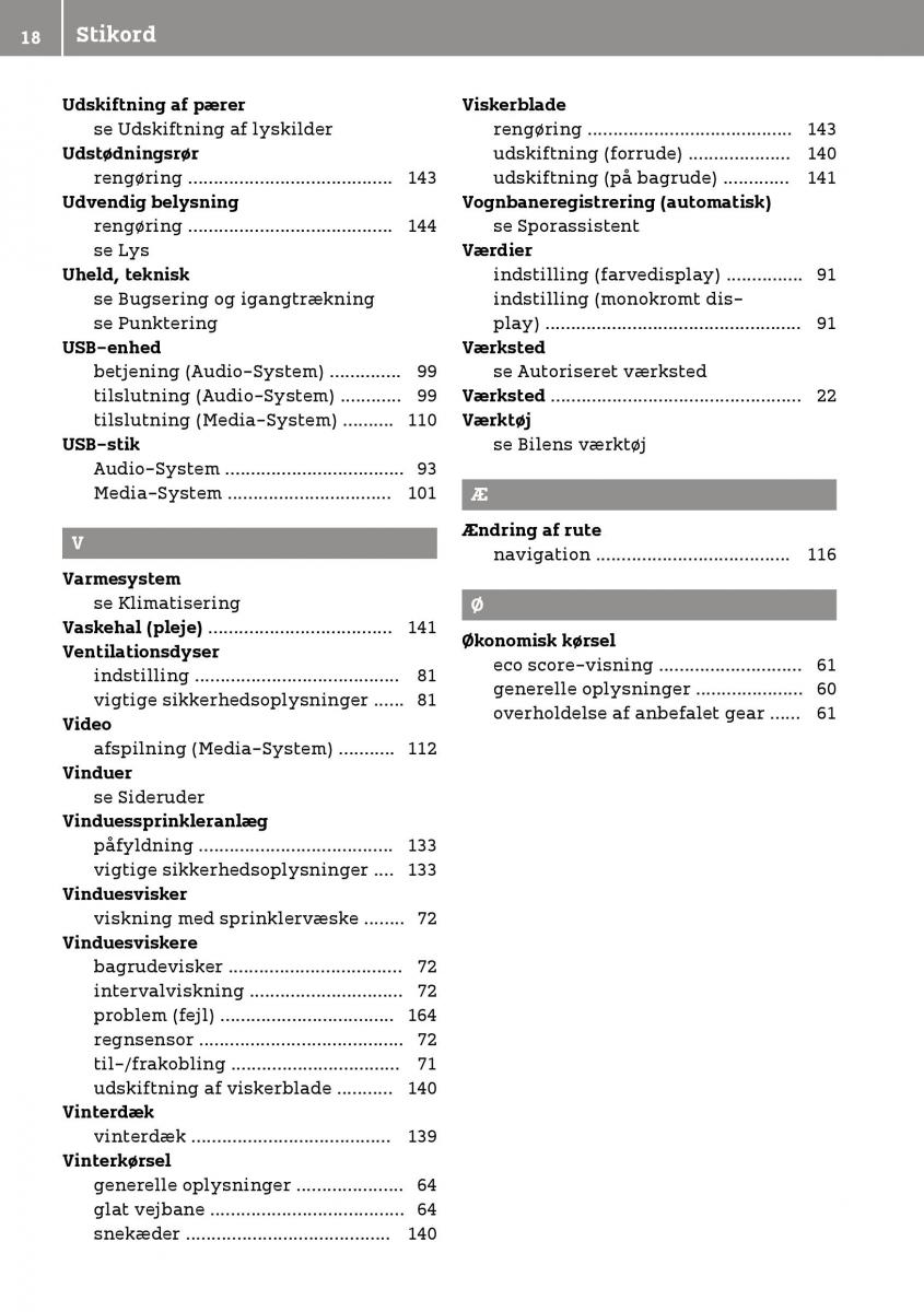 Smart Fortwo III 3 Bilens instruktionsbog / page 20